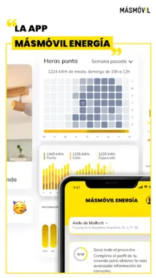 MÁSMÓVIL ENERGÍA — Clientes android App screenshot 2